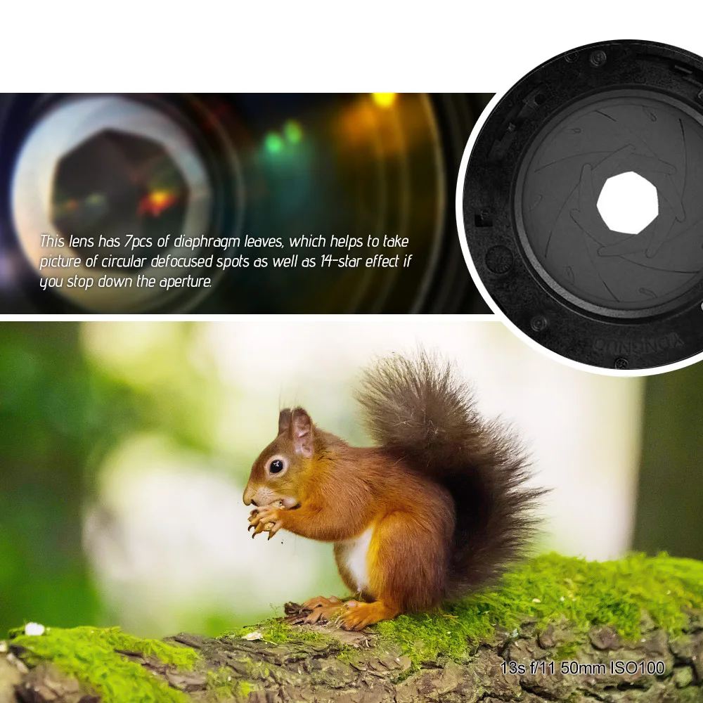 Светодиодная лампа для видеосъемки YONGNUO YN50MM 50 мм F1.4N F1.4 E Стандартный PrimeAuto объектив AF/MF объектив для Nikon D7500 D7200 D7100 D7000 D5600 D5500 D5300 D5200 D5100