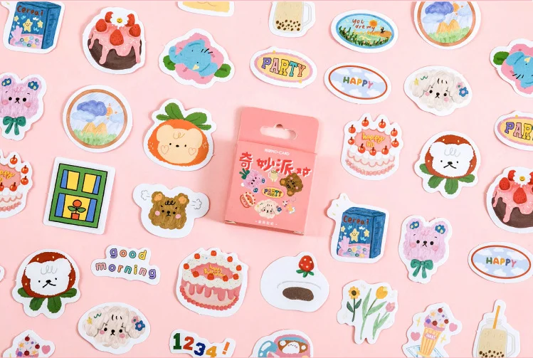 

Magic party decorative sticker(1pack=46pieces)