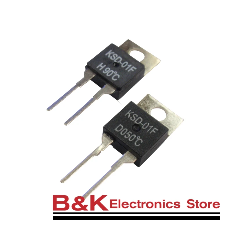 KSD 01F 40 ~ 150 градусов Цельсия нормально открытый выключатель температуры Термостат