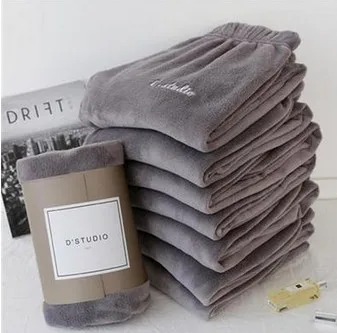 CALOFE зимние плюшевые штаны для отдыха женская домашняя пижама пижамные с