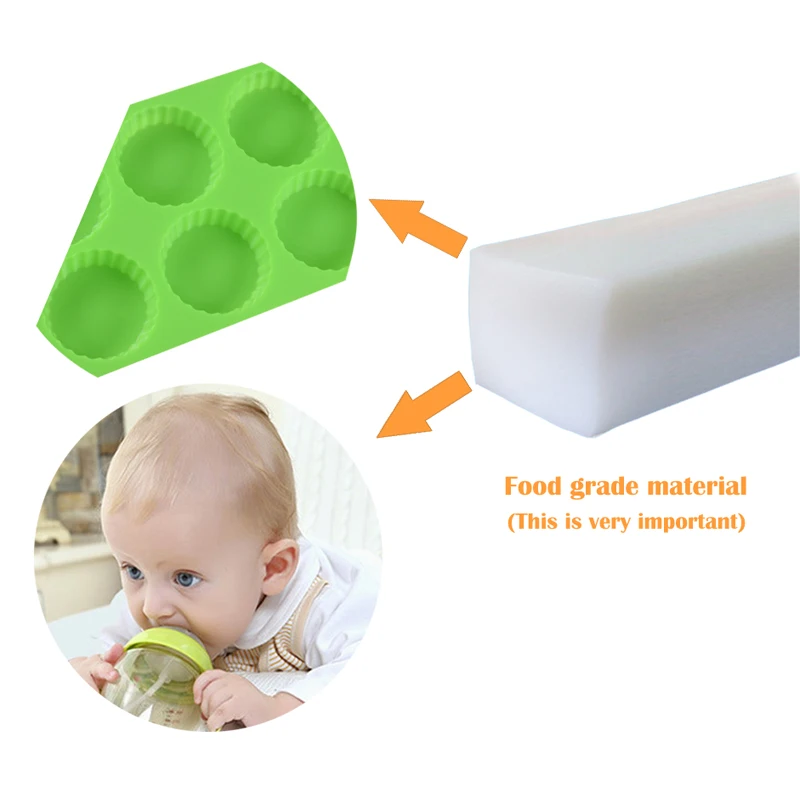 Домашние Silcone мини-пирог Пан Мини Киш/пирог 6 cavity рифленая тарталетка