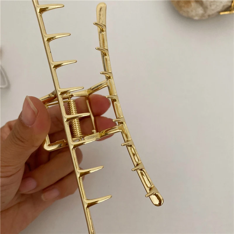 

New Fashion Women Hair Claws Hair Crab Clamp Hairgrip T Shape Metal Hair Clip Claw Hairdressing Tool Hair Accessories For Women