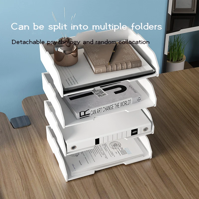 

Бумажный стеллаж для файлов A4/стеллаж для хранения данных, настольный офисный стеллаж для хранения, книжные полки, деловые офисные принадле...