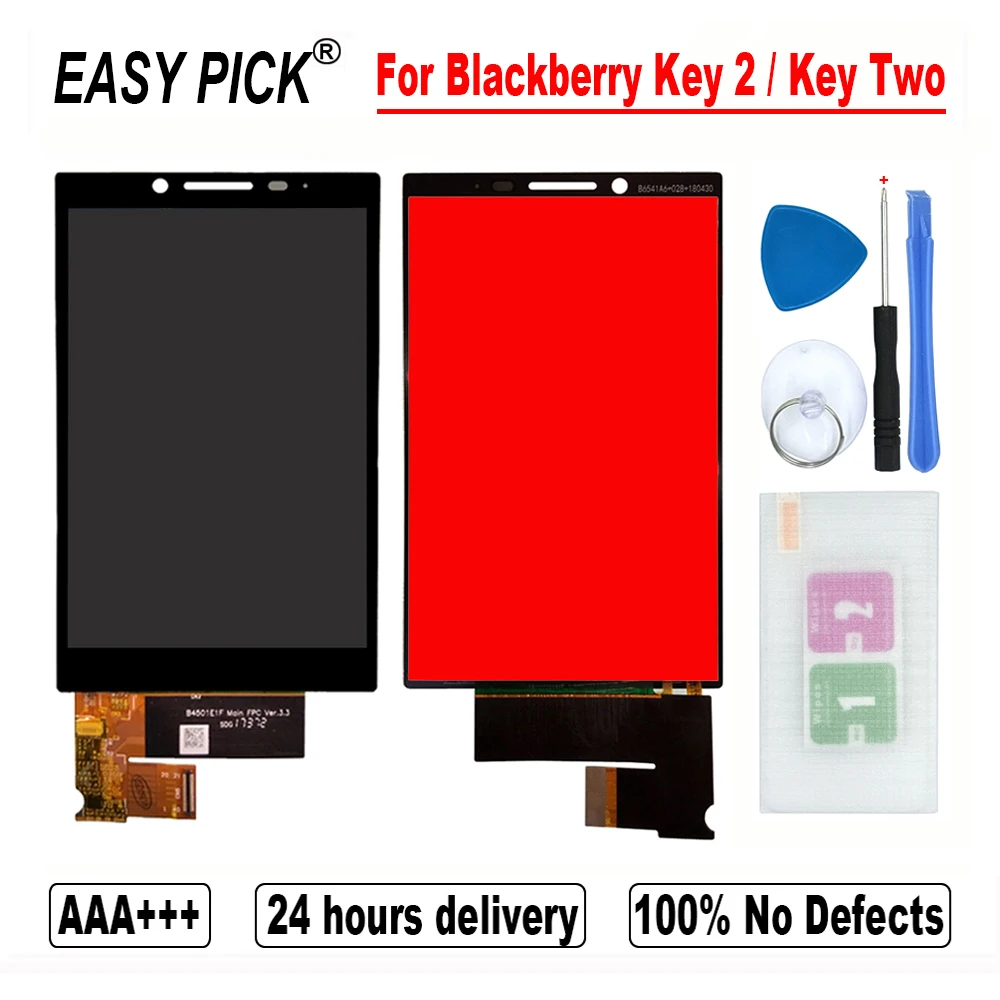 ЖК дисплей для Blackberry Key 2/KeyTwo кодирующий преобразователь сенсорного экрана в