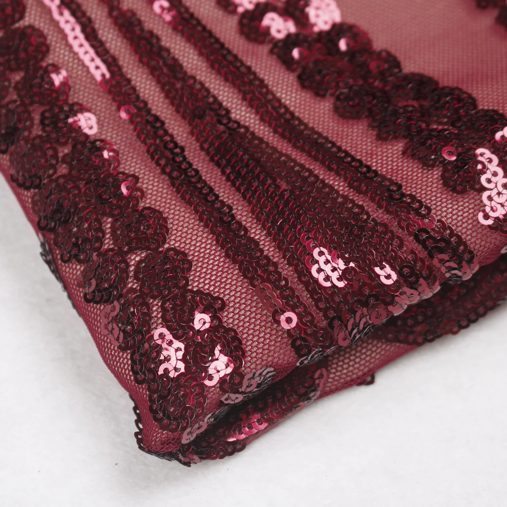 Бордовое эластичное платье Макси длиной до пола с блестками вечернее длинным