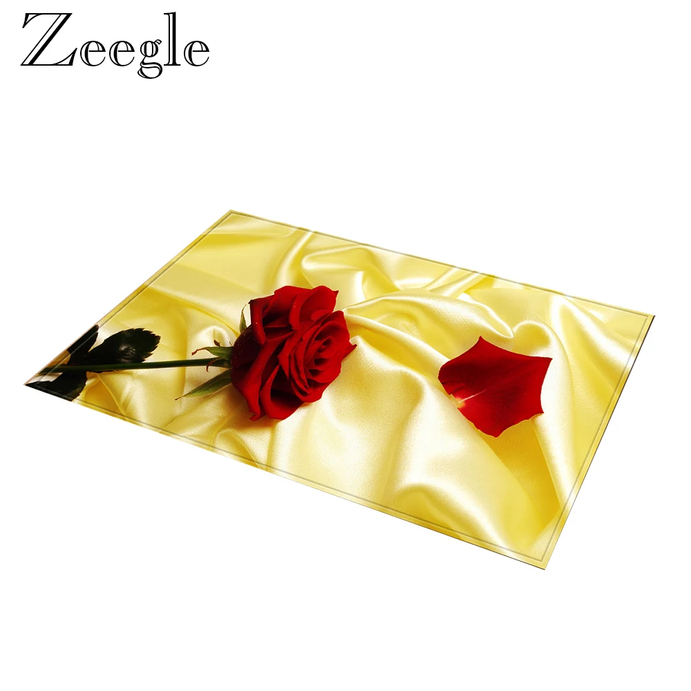 

Zeegle Коврик для двери, нескользящий коврик для улицы, Впитывающий Коврик для ванной, коврик для ног, моющийся коврик для прихожей, коврик для ...