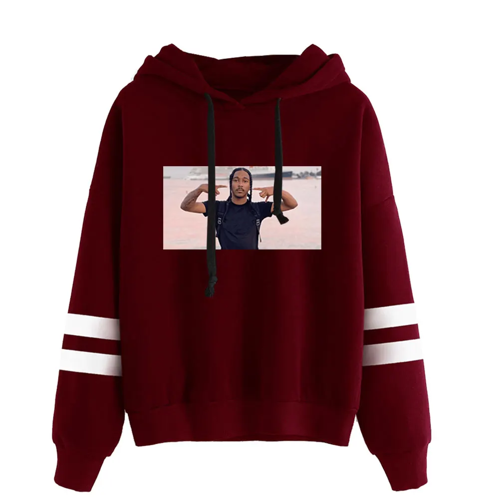 

WAWNI Zerail Dijon Rivera Sweatshirt Rapper Z.I.P Hoodie Oversized Sweatshirt Casual Pullover Oversized Clothes Cosplay Hooded