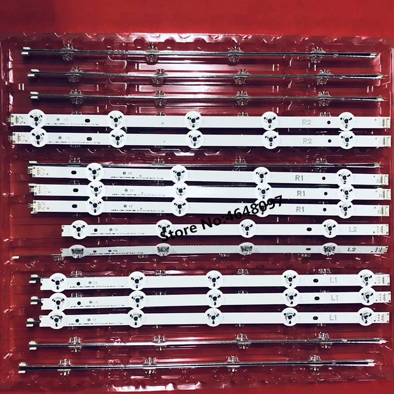 10 шт. светодиодный подсветка полосы для 42 &quotV14 тонкий DRT Rev0.6 6916L-1682A 6916L-1683A 6916L-1684A