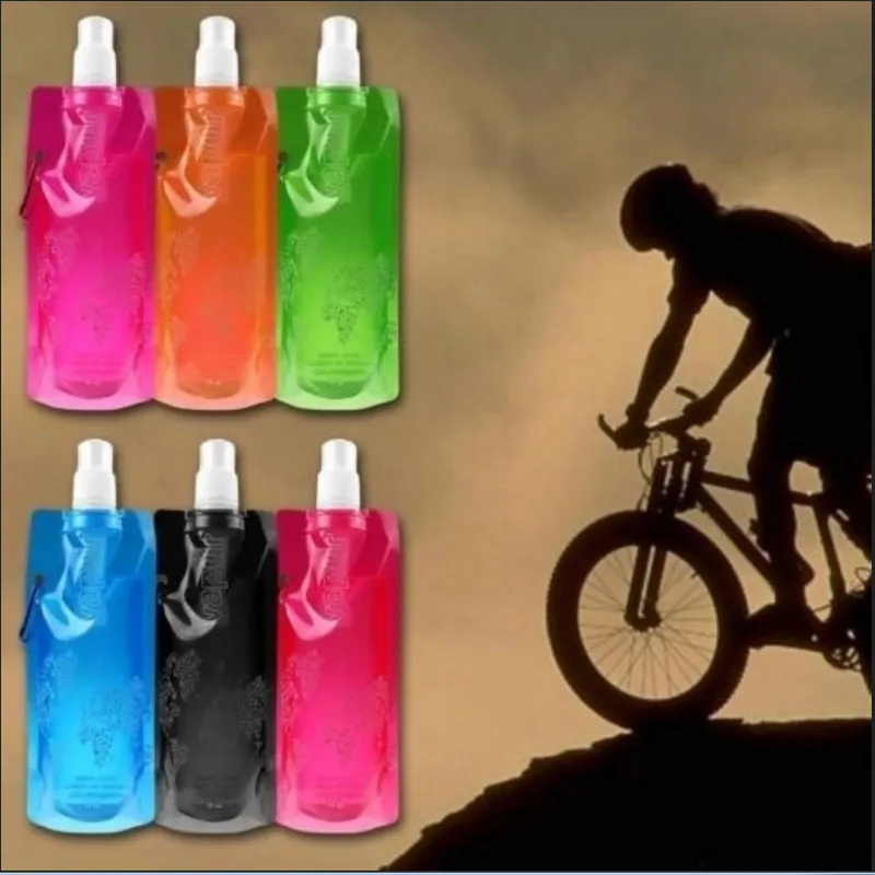 Спортивная бутылка одноцветная для пешего туризма альпинизма велосипеда