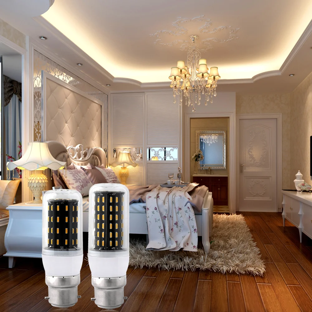 

10Pcs E14 LED Corn Bulb 220V Ampoule Led Lamp E27 Light Bulbs SMD4014 G9 GU10 B22 Chandelier Candle Light 36 56 72 96 138 LEDs