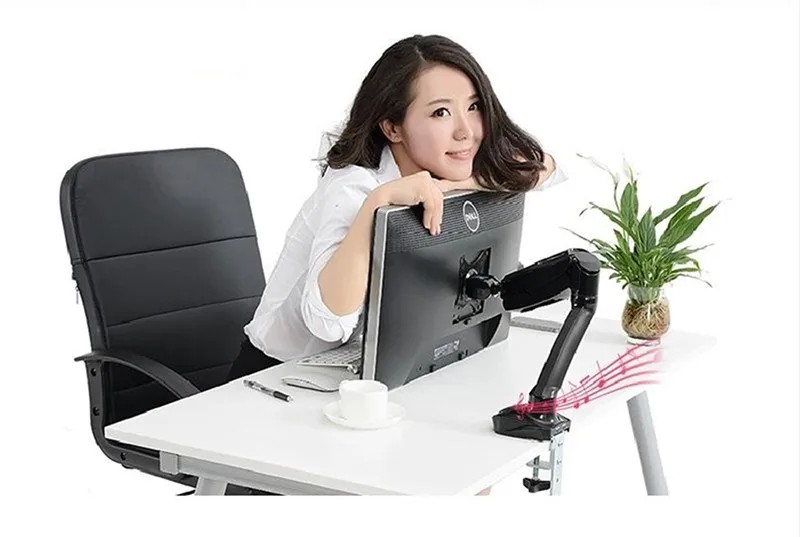 LOCTEK D5S Desktop Computer Monitor Holder LCD Mount Support USB Charge and Music Playing | Электроника