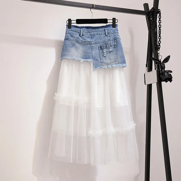 Летние сетчатые Лоскутные костюмы для вечеринок повседневные Асимметричные