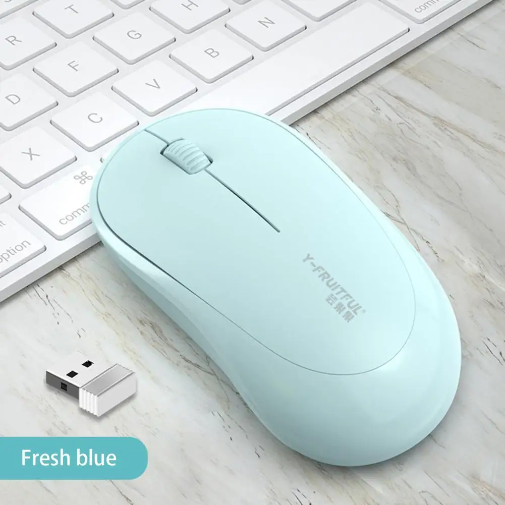 

Y6 USB Optical 2.4G Wireless Mouse Receiver Super Ultra Thin Slim Mouse Cordless Mice for Game Computer PC Laptop Desktop