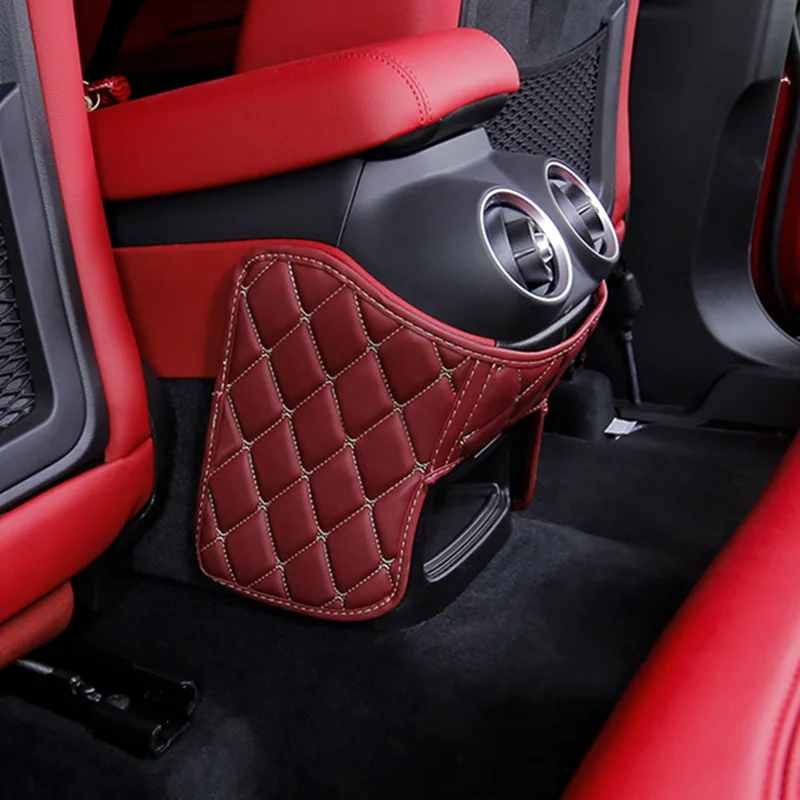 

Car Seat Back Protector Mat Interior Decoration Waterproof Anti-kick Pad For Alfa Romeo Stelvio 949 Car Styling Accessories