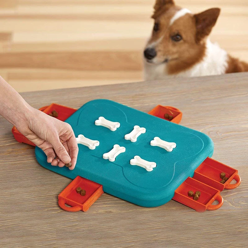 

Игрушки-головоломки для собак, искусственная кожа, обучающая интерактивная игрушка, обучающая еда, кормушки, миска для собак, оптовая прода...