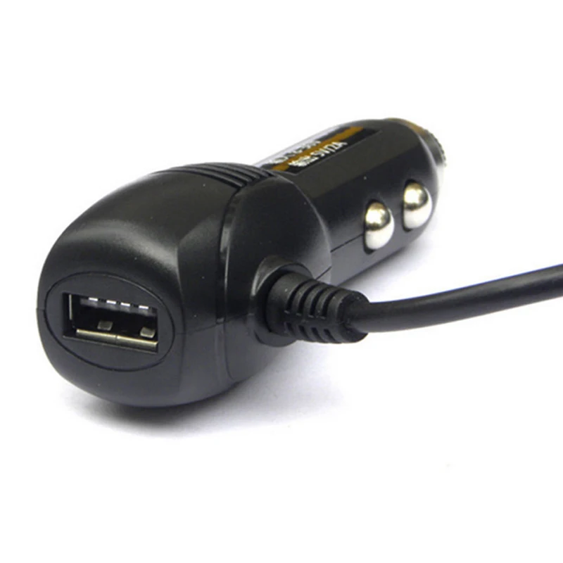 1 шт. автомобильный мини-USB-кабель с двумя USB-портами 3 5 м В 2 А | Автомобили и