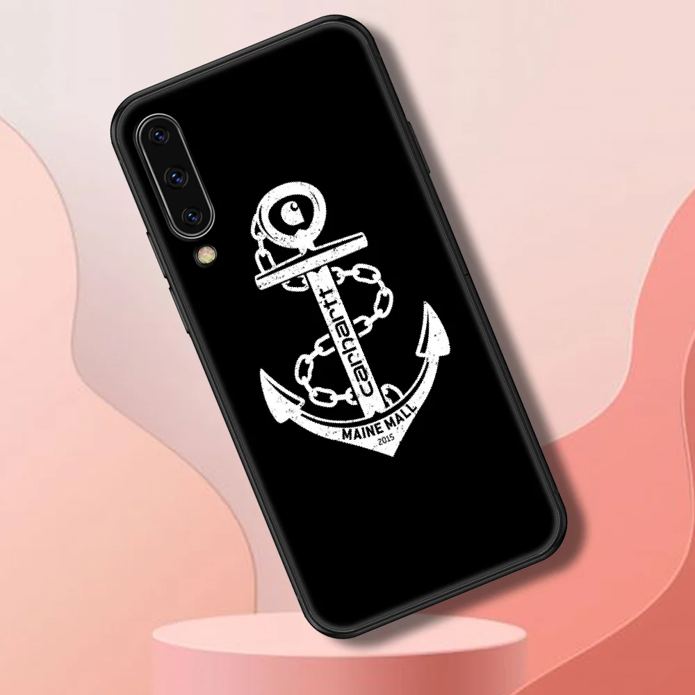 

designer famous carharttes brand Phone case For Samsung Galaxy A 3 5 7 8 10 20 21 30 40 50 51 70 71 E S 2016 2018 4G black art