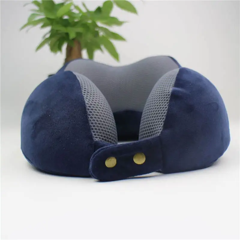 Подарок Санты медленный отскок памяти хлопок u-подушка самолет путешествия