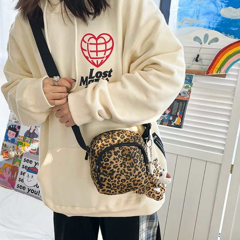 

Fashion Women Girl Cartoon Canvas Shoulder Messenger Small Crossbody Bag Satchel Tote Purse