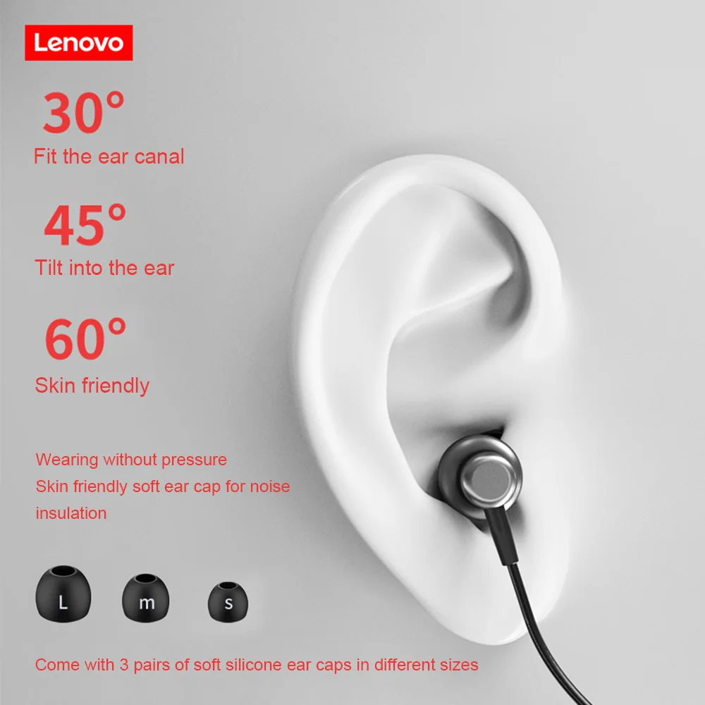 Lenovo HE05 Pro Wireless Neckband Headset Bluetooth 5.0 Earphone In-ear IPX5 Waterproof In-Ear Sport Earbud with Microphone | Электроника