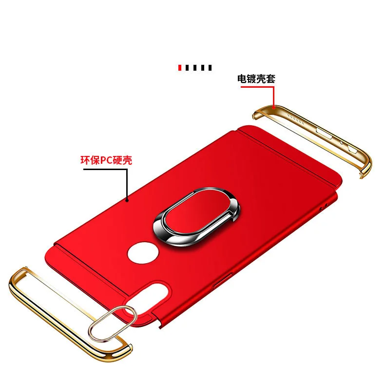 Чехол для Xiaomi Mi 6 5X A1 Note 3 жесткий чехол из поликарбоната в 1 Xiomi Mix 2 2S Max Pro с