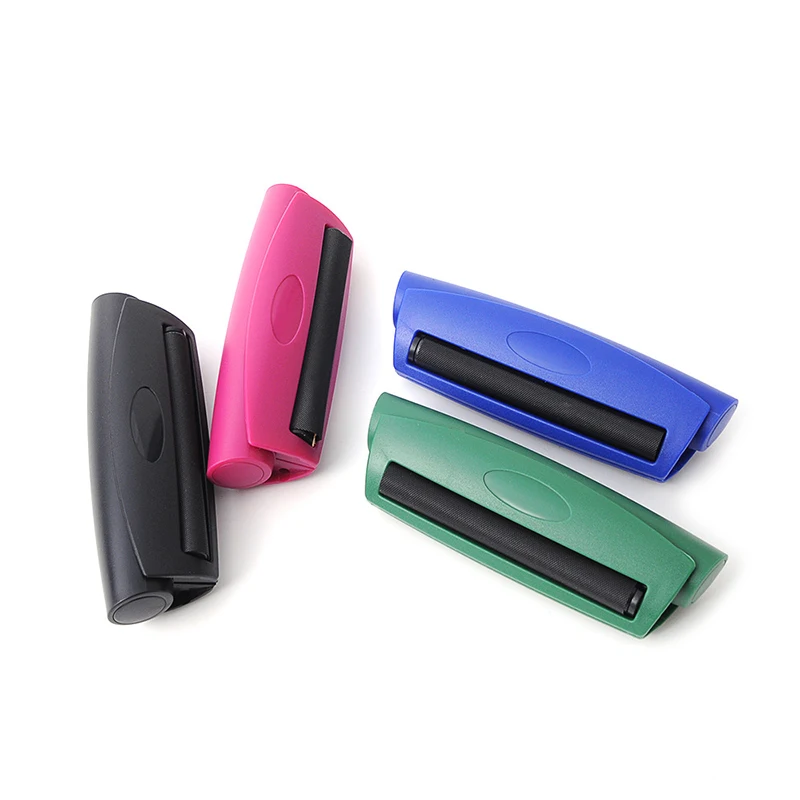 

110mm Portable Cigarette Rolling Machine Joint Cone Roller Manual tobacco Smoking Rolling Papers and tips for rolled weed herbs