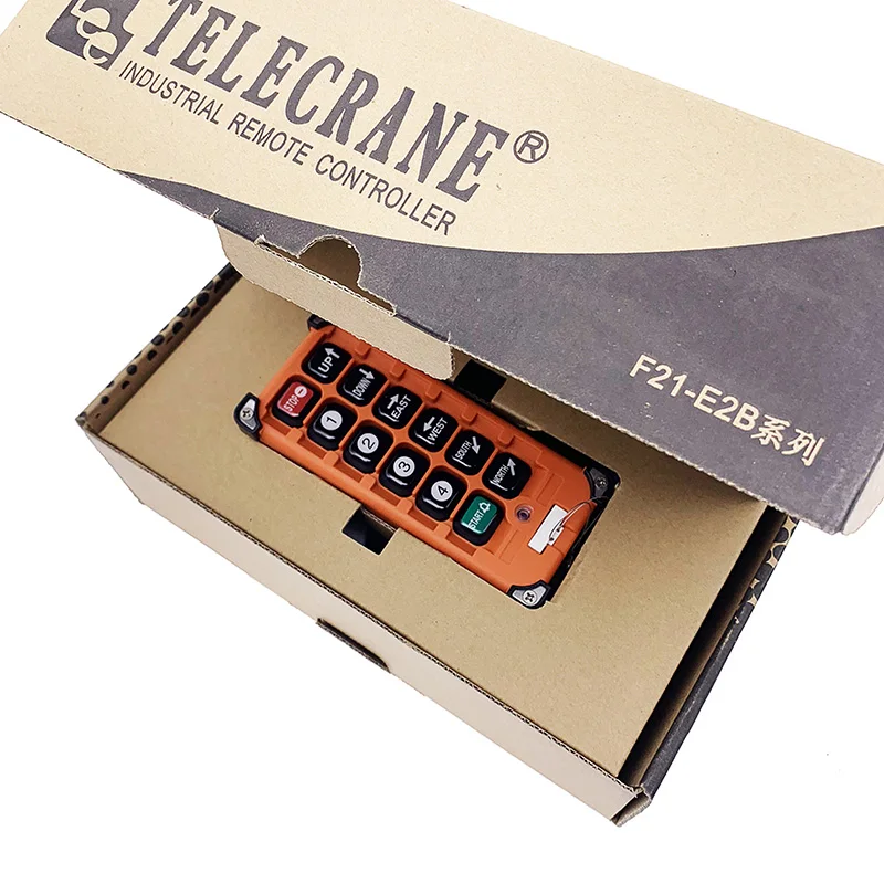 

presented 1 facemask F21-E2B-8 Radio 8 channel industrial wireless tower crane remote control