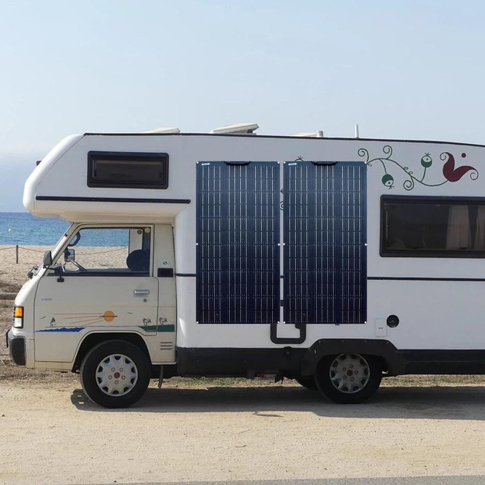 солнечная панель 12v солнечные панели 100 Вт монокристаллическое зарядное