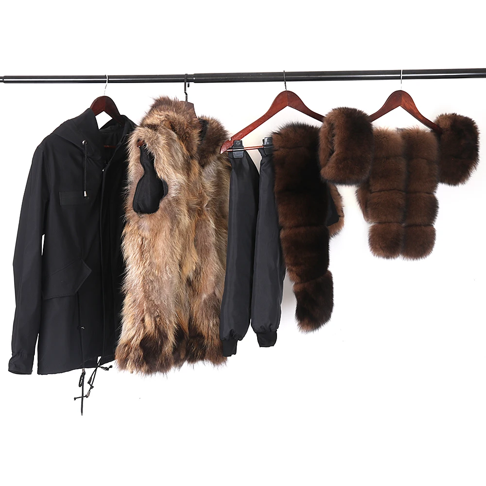 Съемная Водонепроницаемая короткая парка зимняя куртка женская верхняя одежда