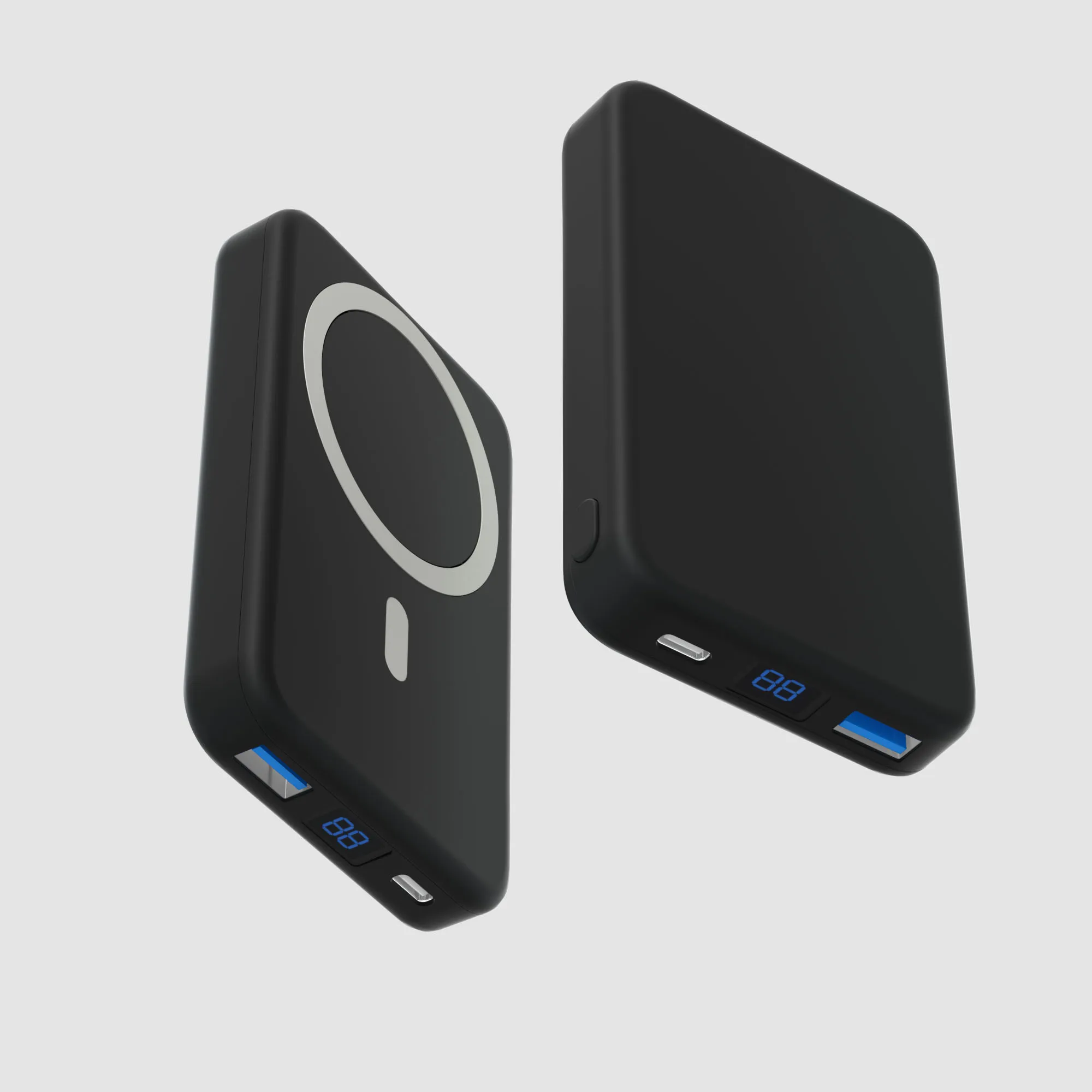 10000mah magnetic charging wireless mobile phone powerbank supply for iphone xiaomi samsung huawei portable chargers free global shipping