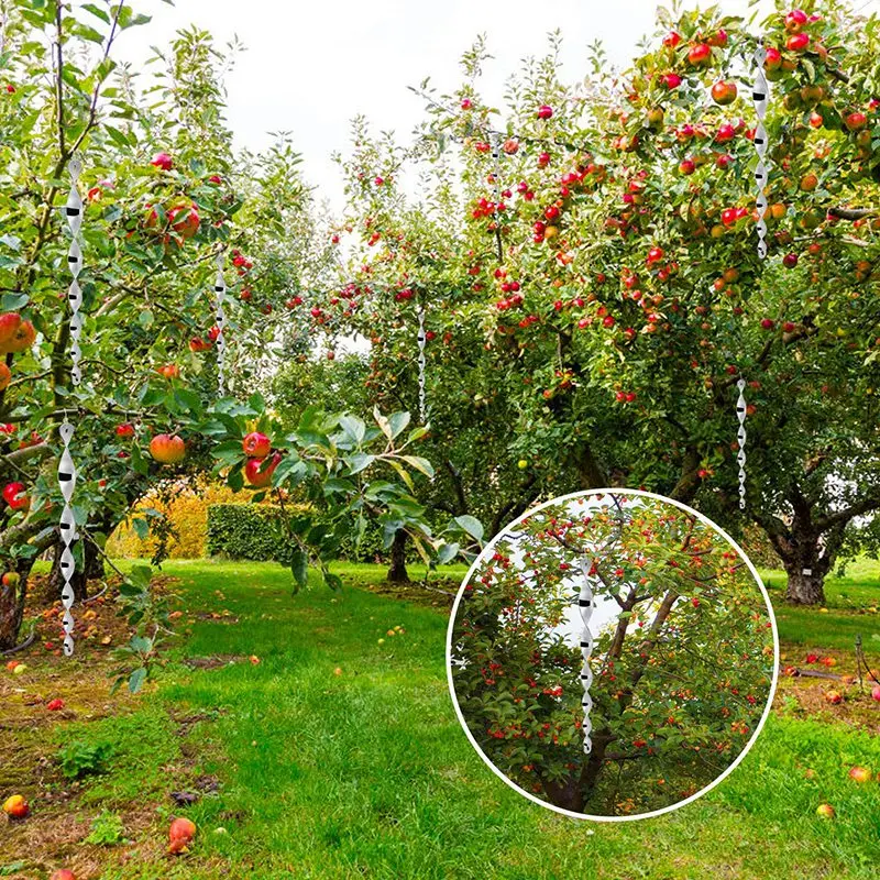 12 шт. птица репеллент стержни светоотражающие сдерживающим фактором