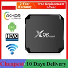 ТВ-приставка X96 Mini Amlogic S905W, Android 9,0, IP, 4K, 2,4 ГГц, Wi-Fi, 1 ГБ8 ГБ, 2 ГБ16 ГБ