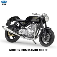welly 118 hot new style norton commando 961 se yamaha original authorized simulation alloy motorcycle model toy car collecting