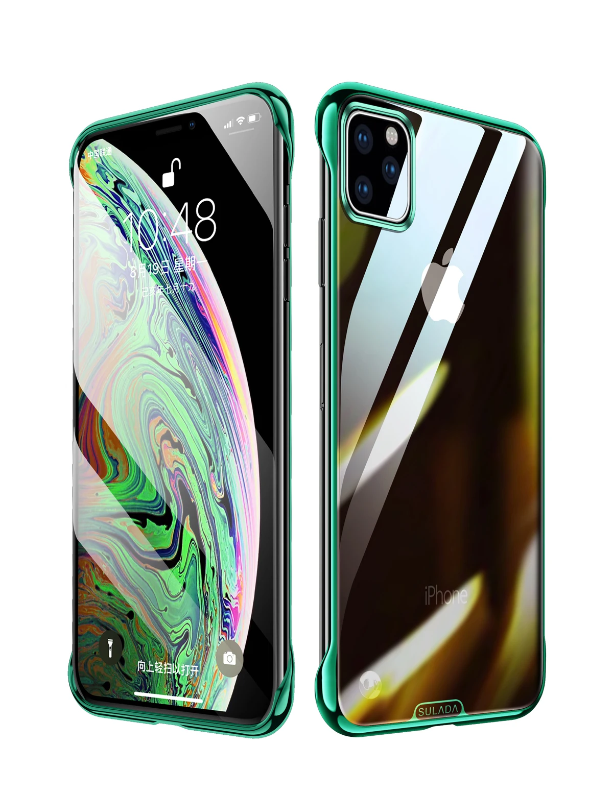 Kjoew силиконовый прозрачный ТПУ чехол для iPhone 11 P X XR XS MAX 7 8 Plus ультра тонкий