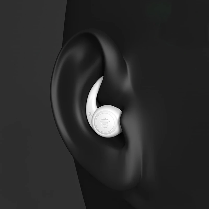 

2Pcs/Pack Silicone Ear Plugs In-ear Fit 160 Degree On-ear Design for Kids Adults Studying Working Sleeping Swimming
