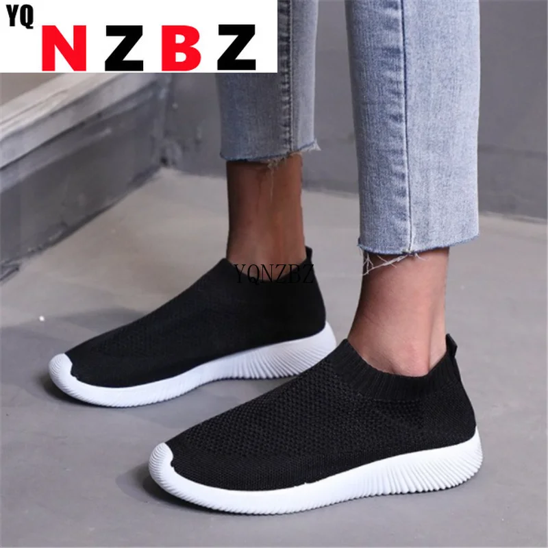 

2021 Spring Women Flats Shoes New Fashion Sneakers Women Comfortable Slip on Women Casual Shoes Outdoor Walking Shoes Woman
