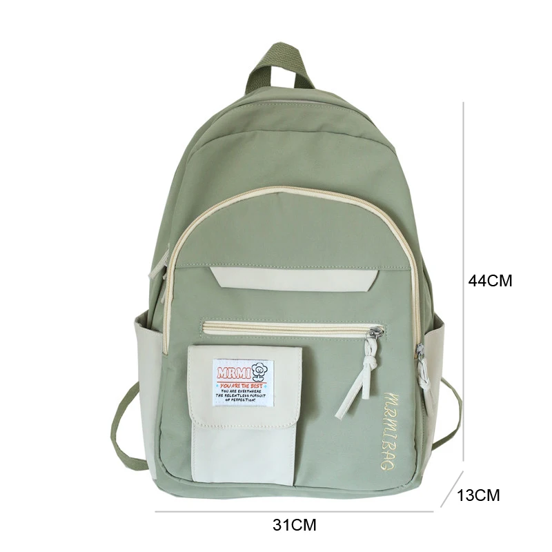 

Women School Bag Harajuku Backpack For Girls Female Kawaii Book Fashion Cute Ladies Bag Waterproof Nylon Backpack Student Laptop