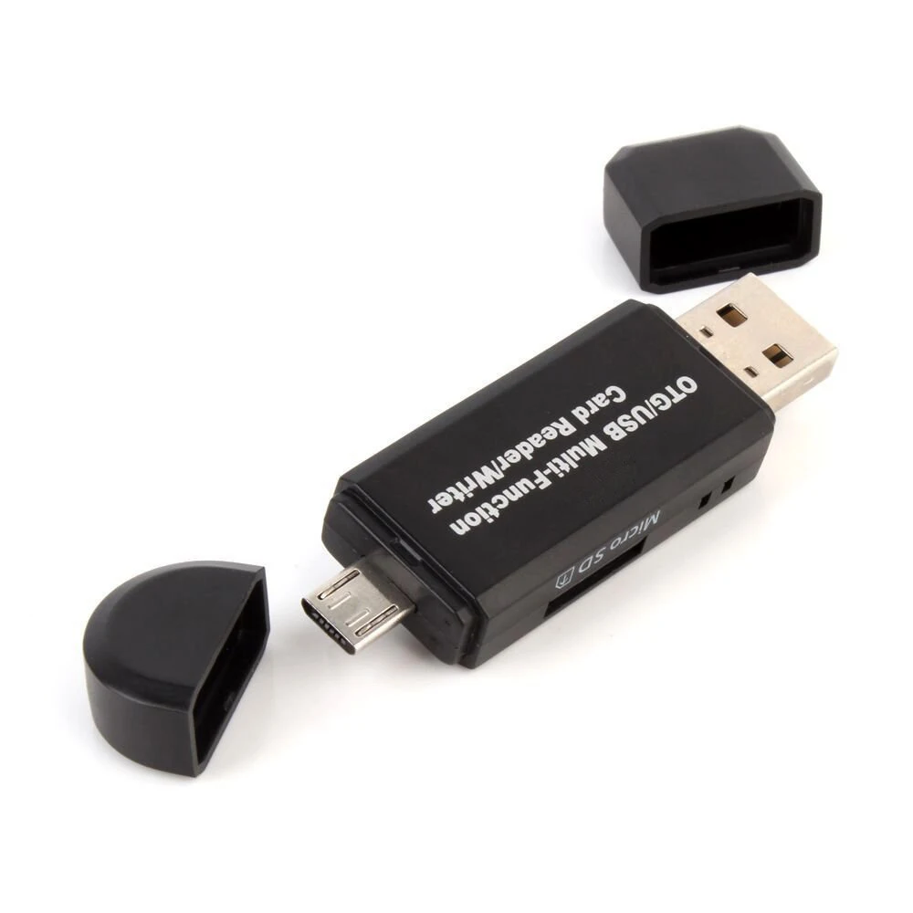 Адаптер для чтения карт OTG высокоскоростной флеш-диск USB 2 0 универсальный TF/SD