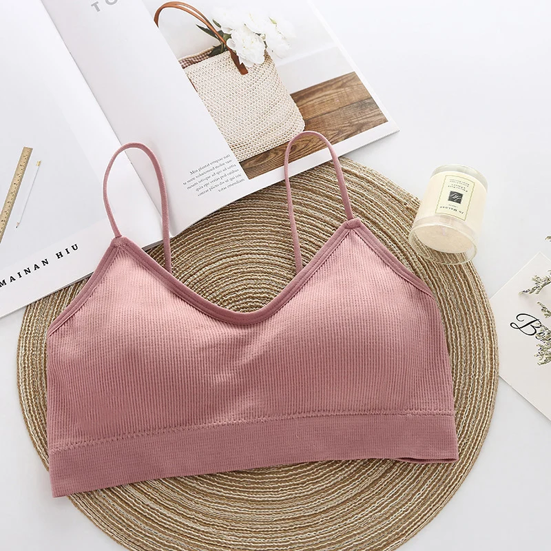 Нижнее белье для девочек-подростков модная майка с вырезами и открытой спиной