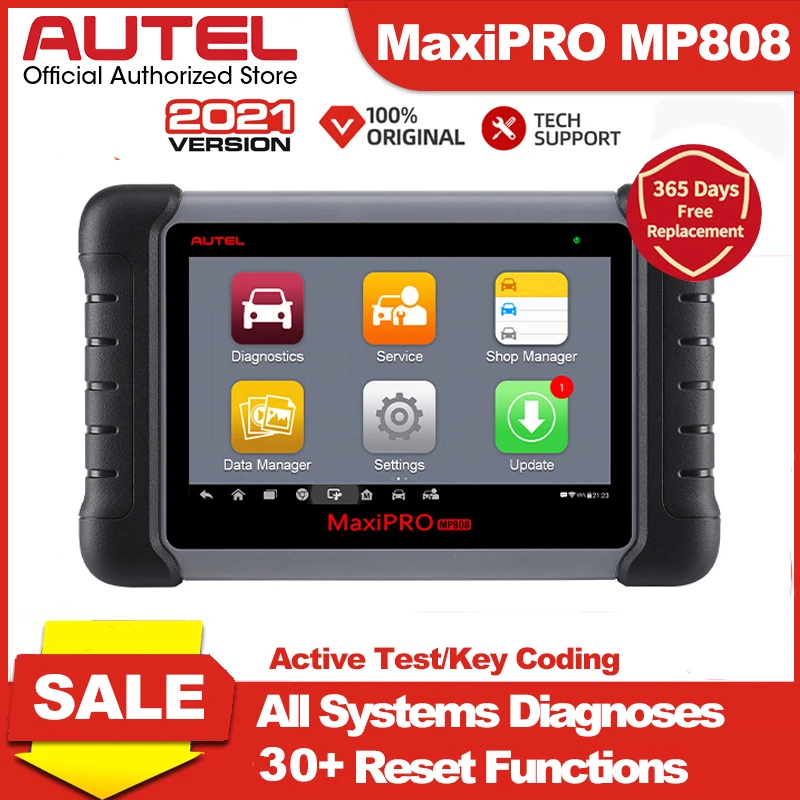 Автомобильный диагностический сканер Autel MaxiPRO MP808 автомобильный оригинального