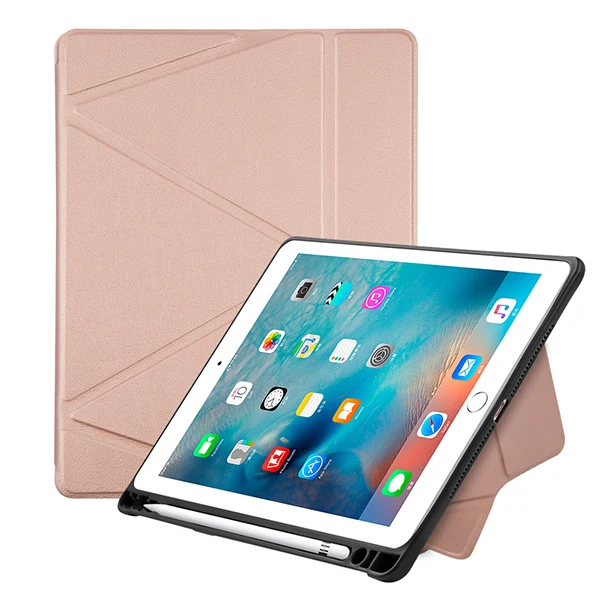 18IPAD97 BXJG MGJ Умный чехол для iPad 9,7 PU кожаный чехол-подставка для iPad Air 1 Air 2 iPad 5th 6th поколения с держателем ручки - Цвет: 18IPAD97 BXJG MGJ