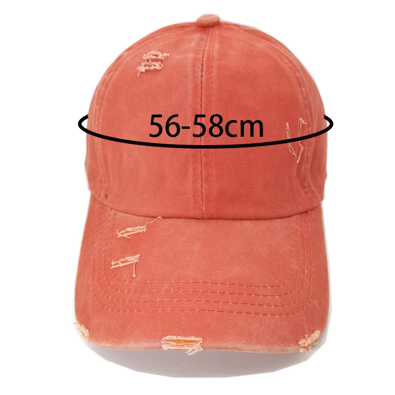 

Ponytail Baseball Cap women's Summer/Spring/Autumn Outdoor Sunhat Adult Tie dyed Grid Caps Female Casual All-macth Hats