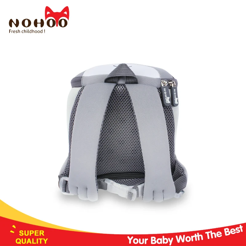 NOHOO School Bags 3D Cartoon waterproof backpack for girls boy  Toddler Neoprene Toddler Kindergarten Backpacks Cartoon Bag New