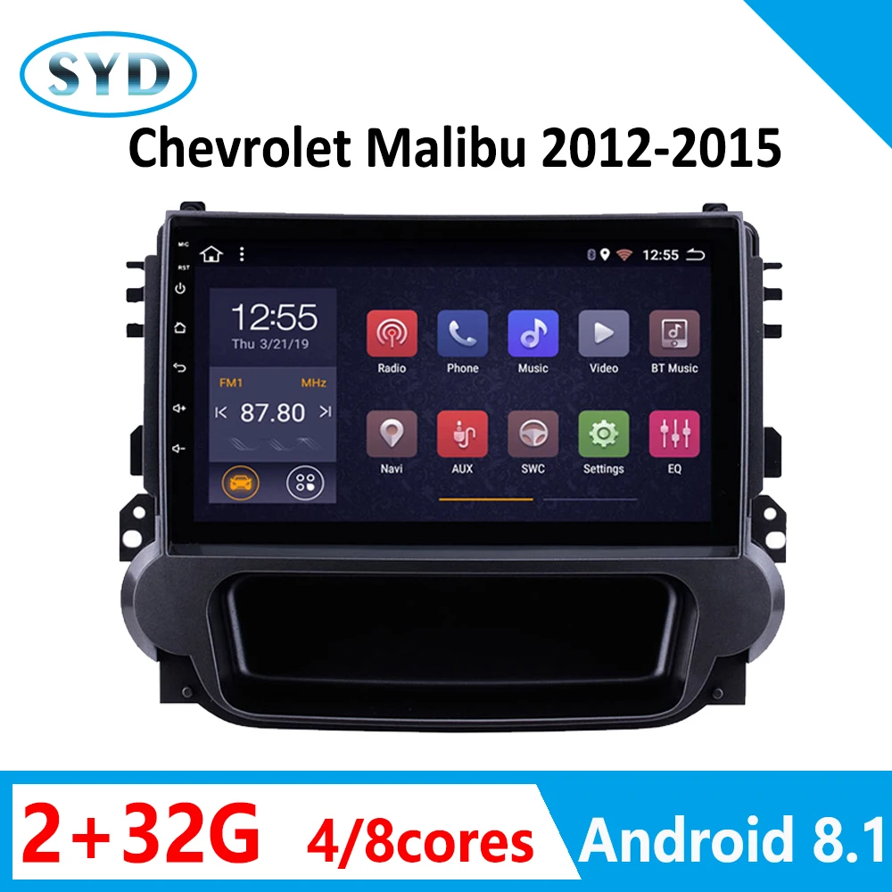 Авто радио плеер для Chevrolet Malibu в автомобиль мультимедиа 2012 2013 2014 2015 Радио android DVD
