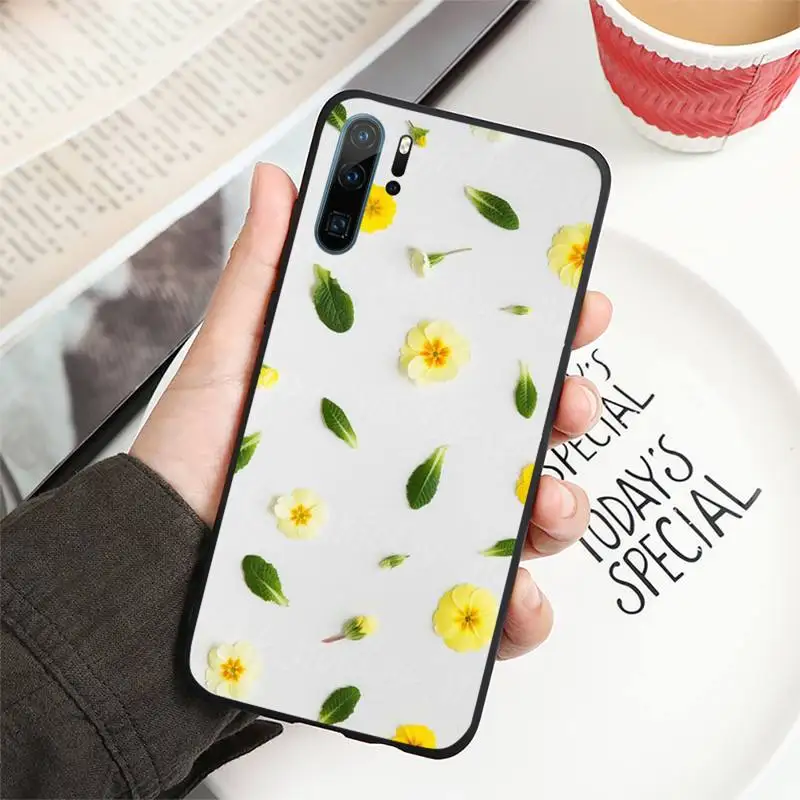 

wild flower color rose daisy Phone Case For Huawei P40 P20 P30 lite Pro P Smart 2019 Mate 40 20 10 Lite Pro Nova 5t