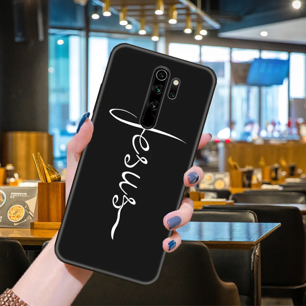 Чехол для телефона Xiaomi Redmi 6 7 8 9 A Pro Note 10 5G 8T 9S 5 черный чехол Etui Модный с