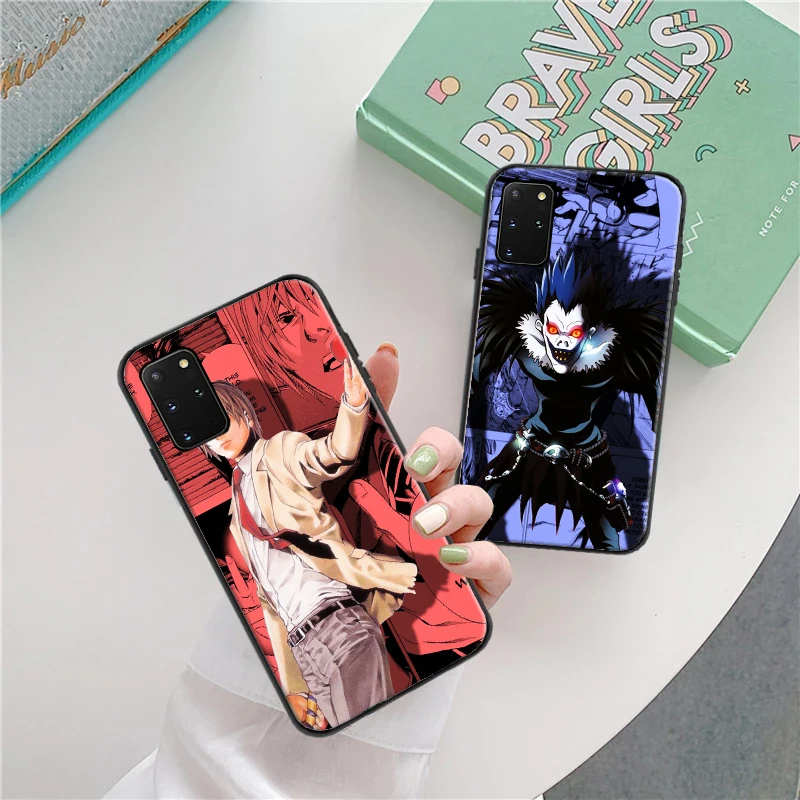 

Anime Manga Death Note Ryuk TPU Phone Case For Samsung Galaxy S8 S9 S10 S10 Plus S20 S20 FE Lite Ultra Cases Coque Back Cover