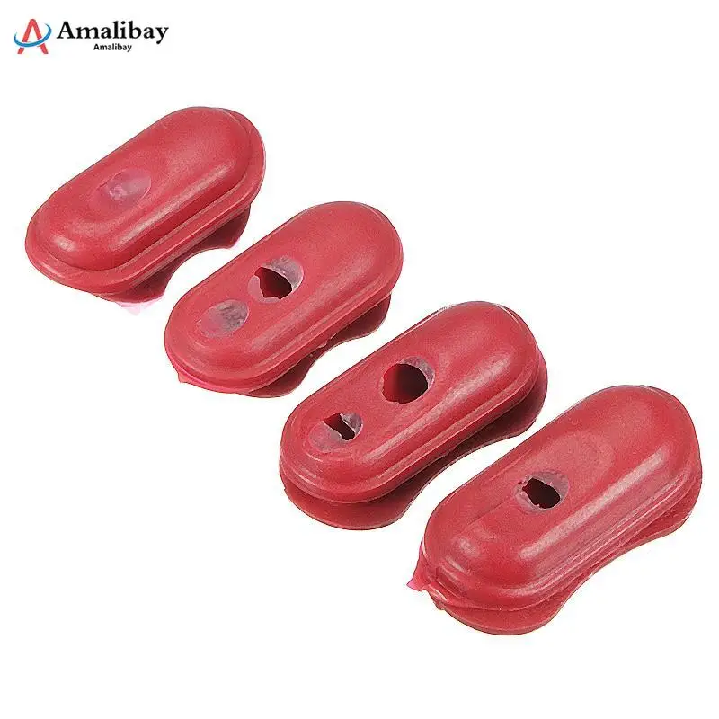 Line Hole Silicone Cap Rubber Plug for Xiaomi Mijia M365 4Pcs Case Cover Replacement Parts Electric Scooter Accessories | Спорт и