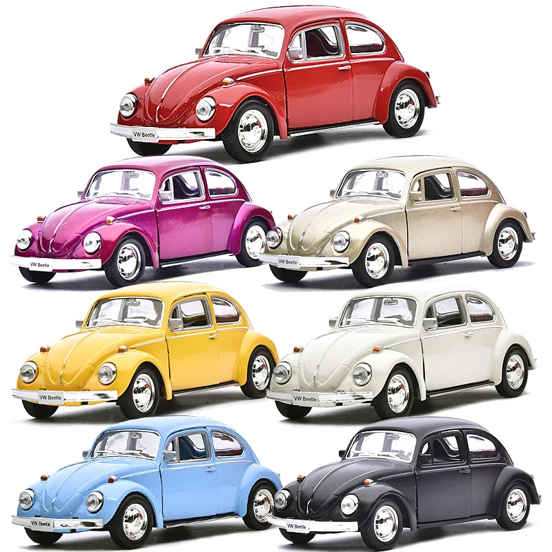 

Nicce Beetle Car Model Toy 1/32 With Pull Back For Kids Christmas Gifts 1967 Alloy Diecast Classic Toy Collection
