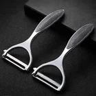 Многофункциональная Овощечистка из нержавеющей стали, кухонный инструмент для чистки картофеля, моркови